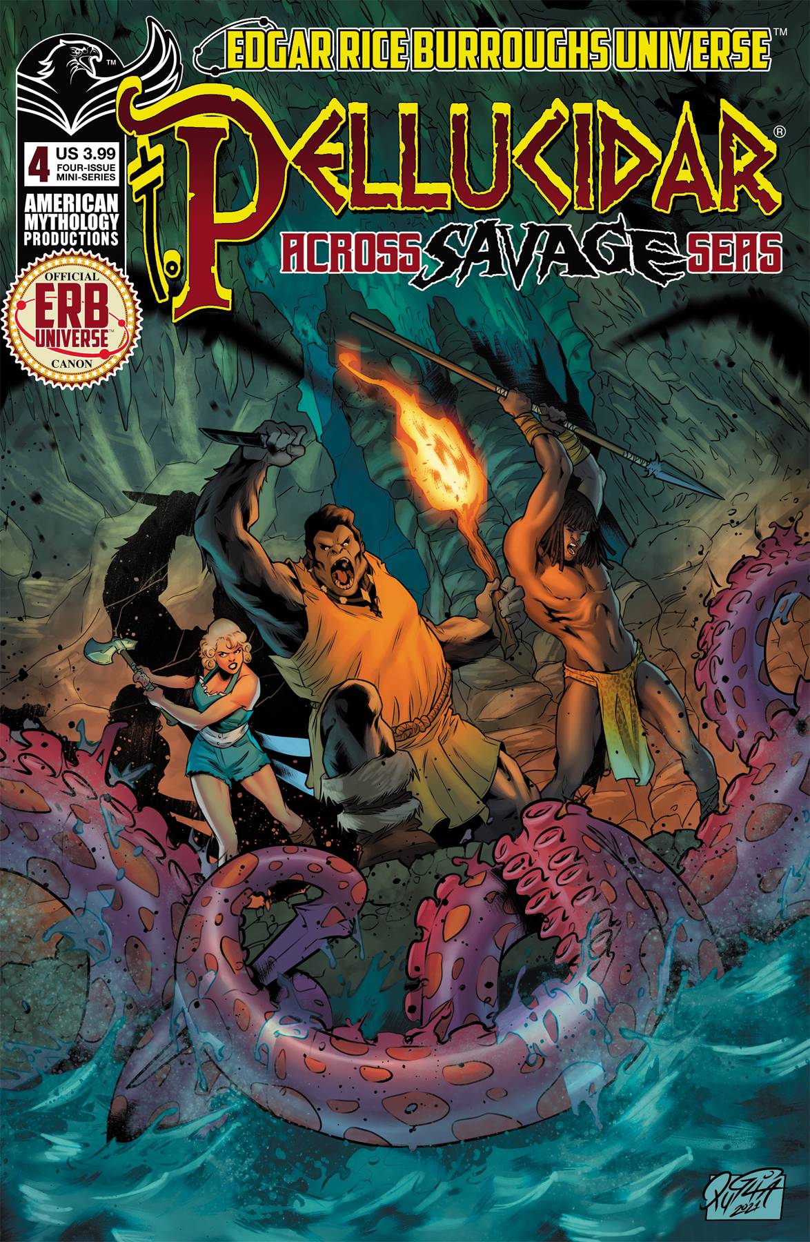 PELLUCIDAR ACROSS SAVAGE SEAS #4 (OF 4) CVR A MAIN (O/A)