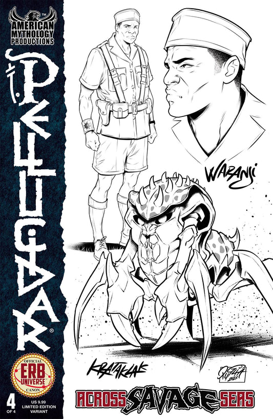 PELLUCIDAR ACROSS SAVAGE SEAS #4 (OF 4) CVR B CHARACTER DESI