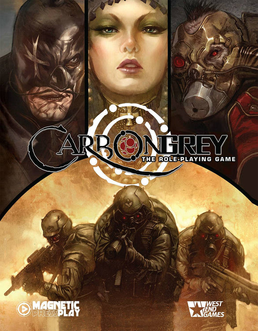 CARBON GREY RPG CORE RULEBOOK HC (O/A) (MR) (C: 0-1-2)