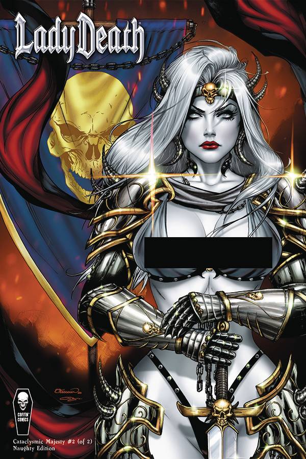 LADY DEATH CATACLYSMIC MAJESTY #2 (OF 2) CVR D NAUGHTY ED (O