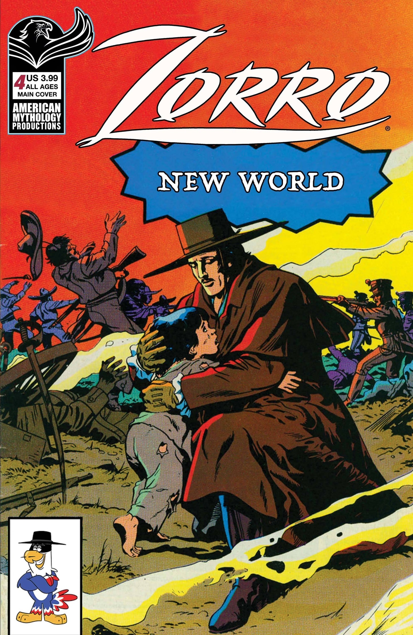 ZORRO NEW WORLD #4 CVR A CAPALDI (O/A)