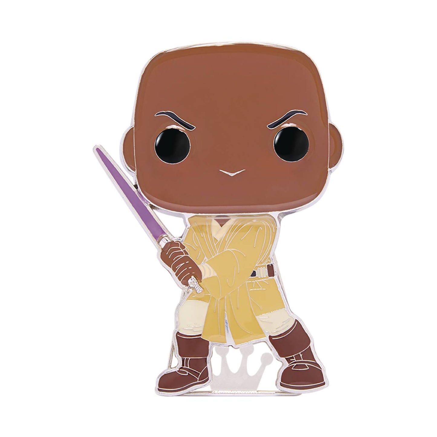 FUNKO LOUNGEFLY POP SIZED PIN STAR WARS MACE WINDU (FEB22858