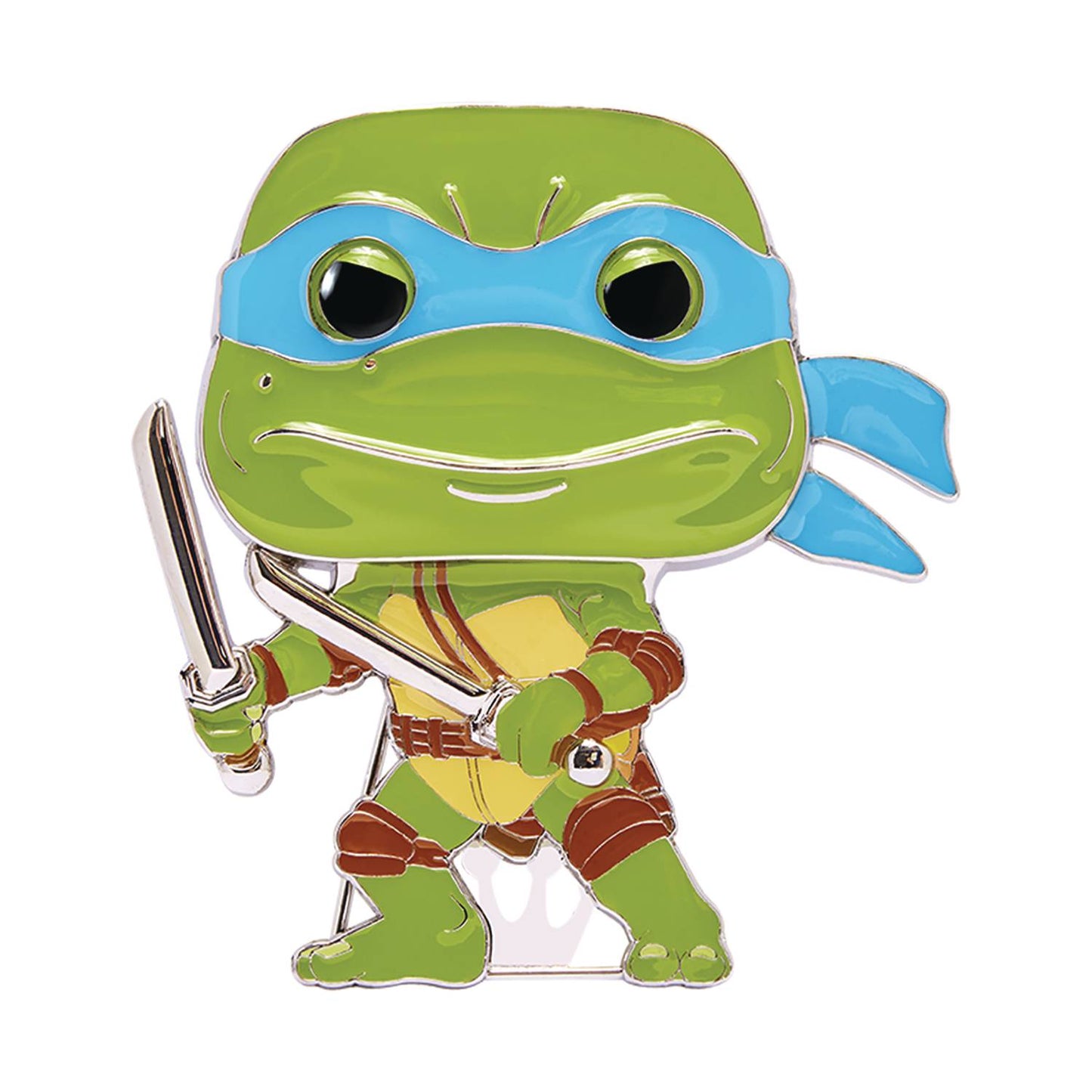 FUNKO LOUNGEFLY POP SIZED PIN TMNT LEONARDO (FEB228591) (C: