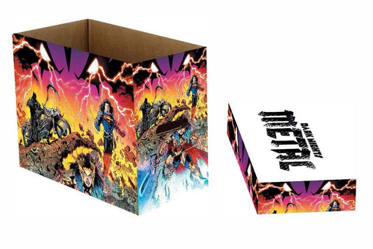 DC COMICS DARK KNIGHTS METAL 5PK SHORT COMIC STORAGE BOX (NE