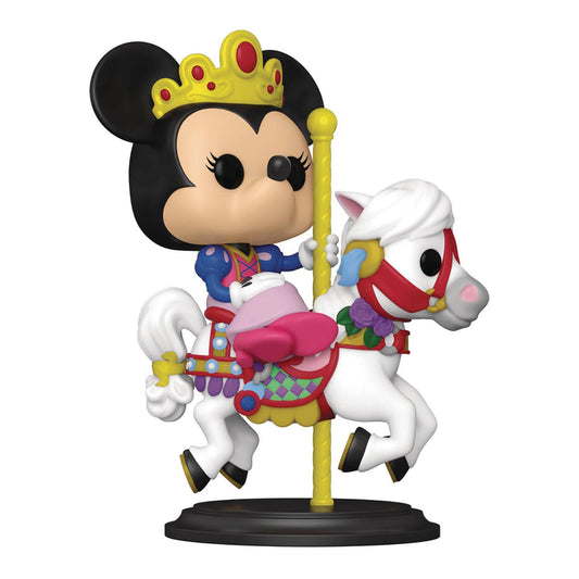 POP DISNEY WALT DISNEY WORLD 50TH MINNIE CARROUSEL VIN FIG (