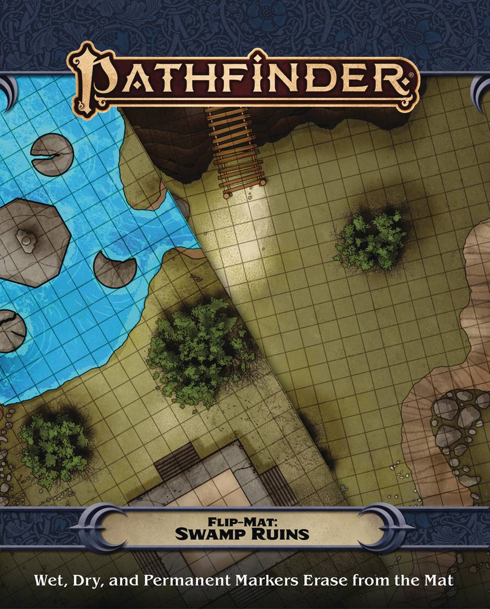 PATHFINDER FLIP-MAT SWAMP RUINS (C: 0-1-2)