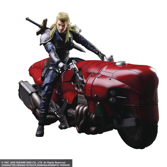 FINAL FANTASY VII REMAKE PLAY ARTS KAI ROCHE W/MOTORCYCLE AF