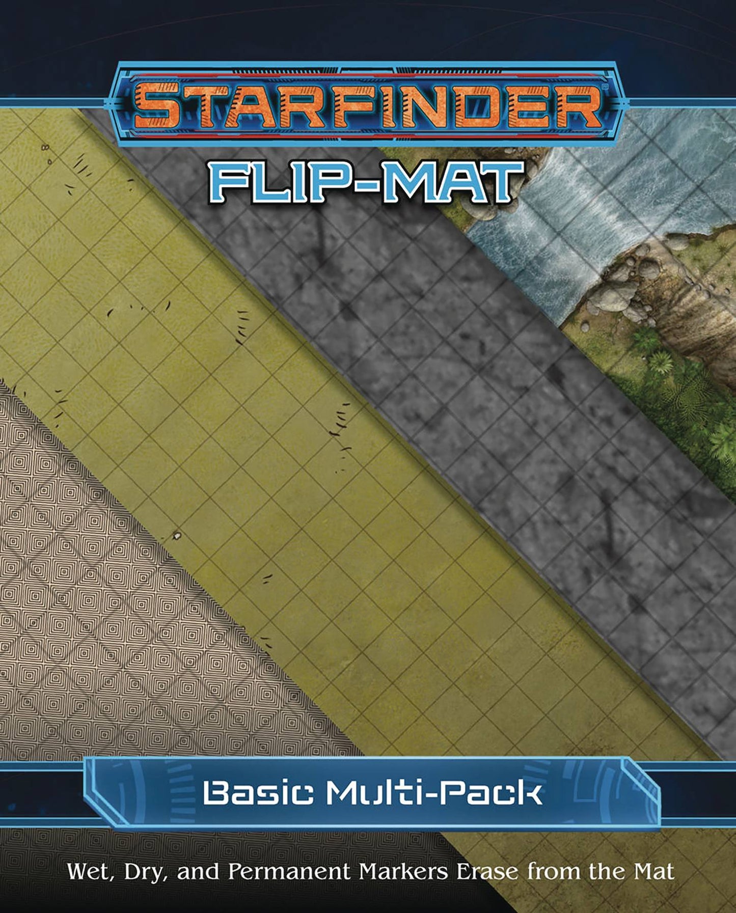 STARFINDER FLIP-MAT BASIC TERRAIN MULTI-PACK (C: 0-1-2)