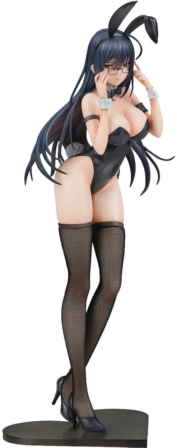 IKOMOCHI ORIGINAL CHAR BLACK BUNNY AOI 1/6 PVC FIG (MAY22863