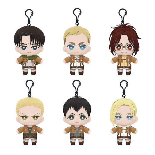 ATTACK ON TITAN TOMONUI SER 2 9PC PLUSH ASST (MAY228699) (C: