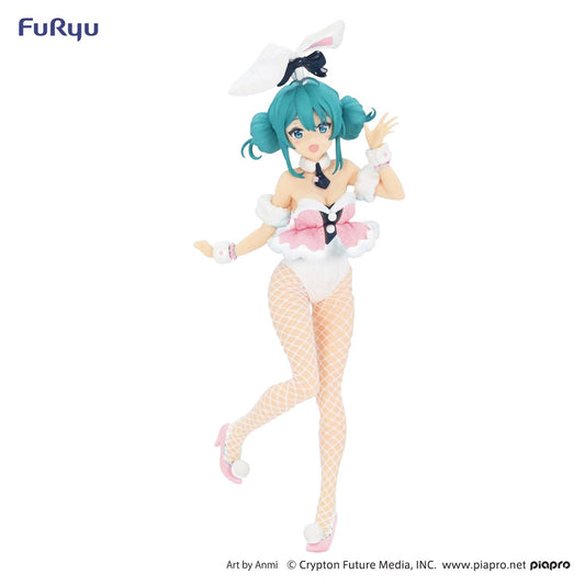 HATSUNE MIKU BICUTE BUNNIES WHITE RABBIT BABY PINK PVC FIG (