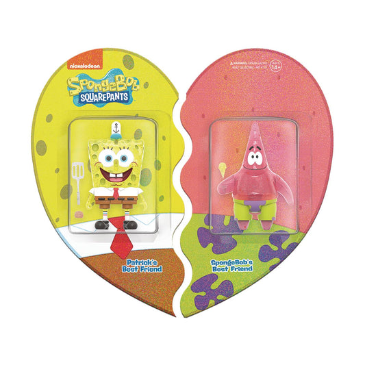 SPONGEBOB SQUAREPANTS SPONGEBOB & PATRTICK CON EXCL RE FIG (