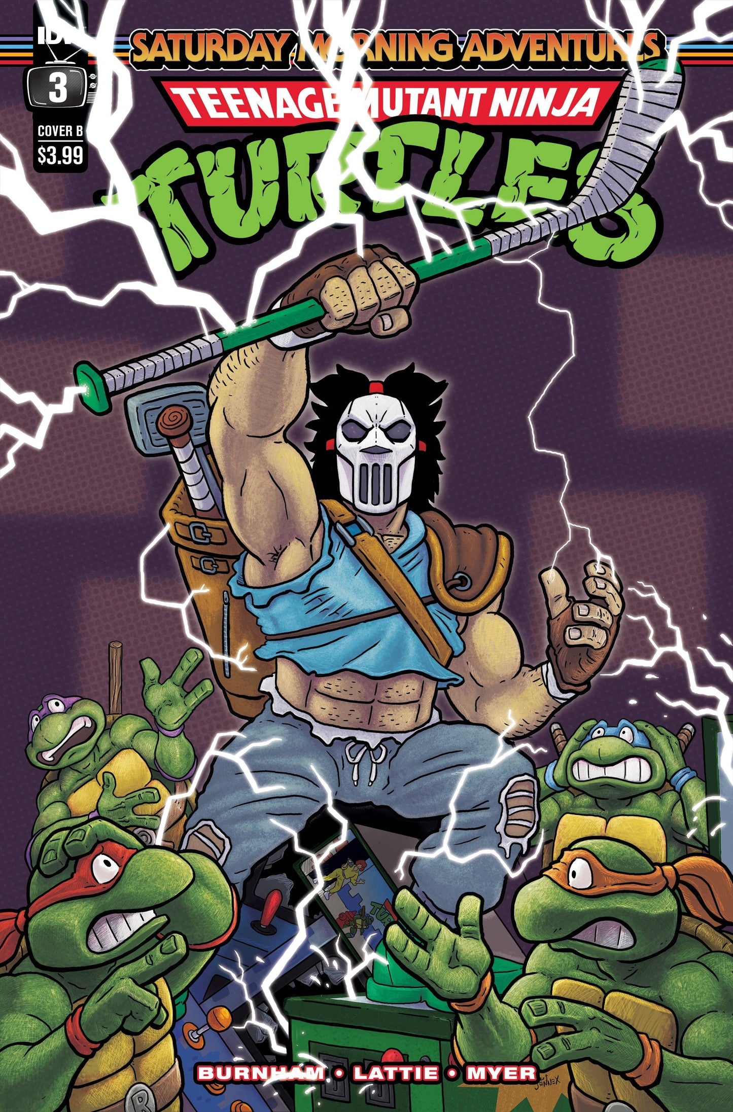 TMNT SATURDAY MORNING ADVENTURES #3 CVR B JENNEX