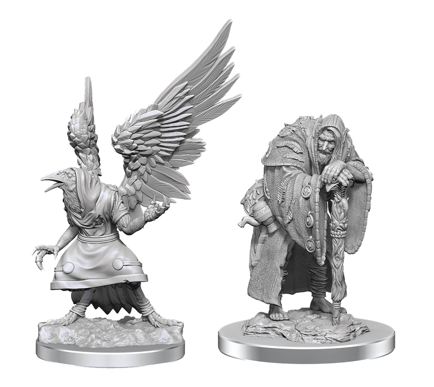 D&D NOLZURS UNPAINTED MINI WERERAVENS (MAY229234) (C: 0-1-2)