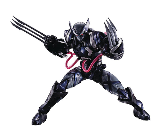 TECH-ON AVENGERS VENOM SYMBIOTE WOLVERINE S.H.FIGUARTS AF (N