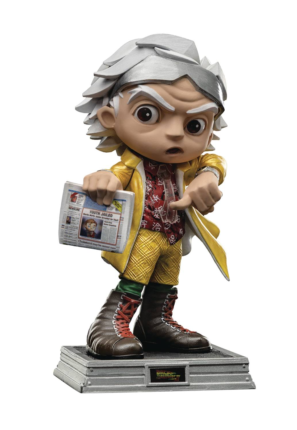 MINICO BACK TO THE FUTURE DOC BROWN PVC STATUE (JUN228205) (