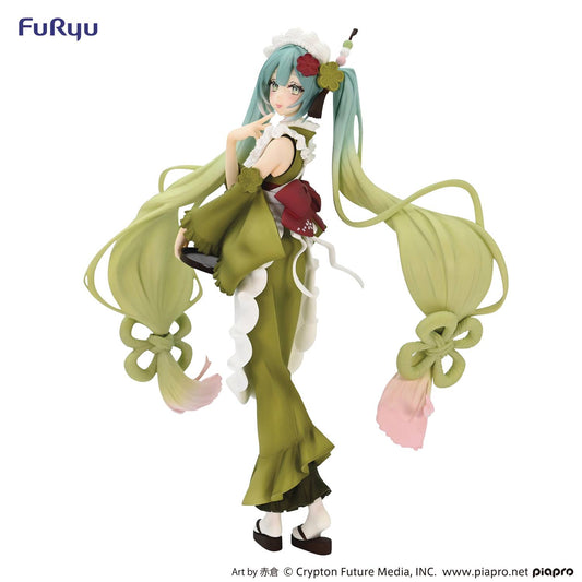 HATSUNE MIKU MATCHA GREEN TEA PARFAIT EXCEED CREATIVE FIG (J