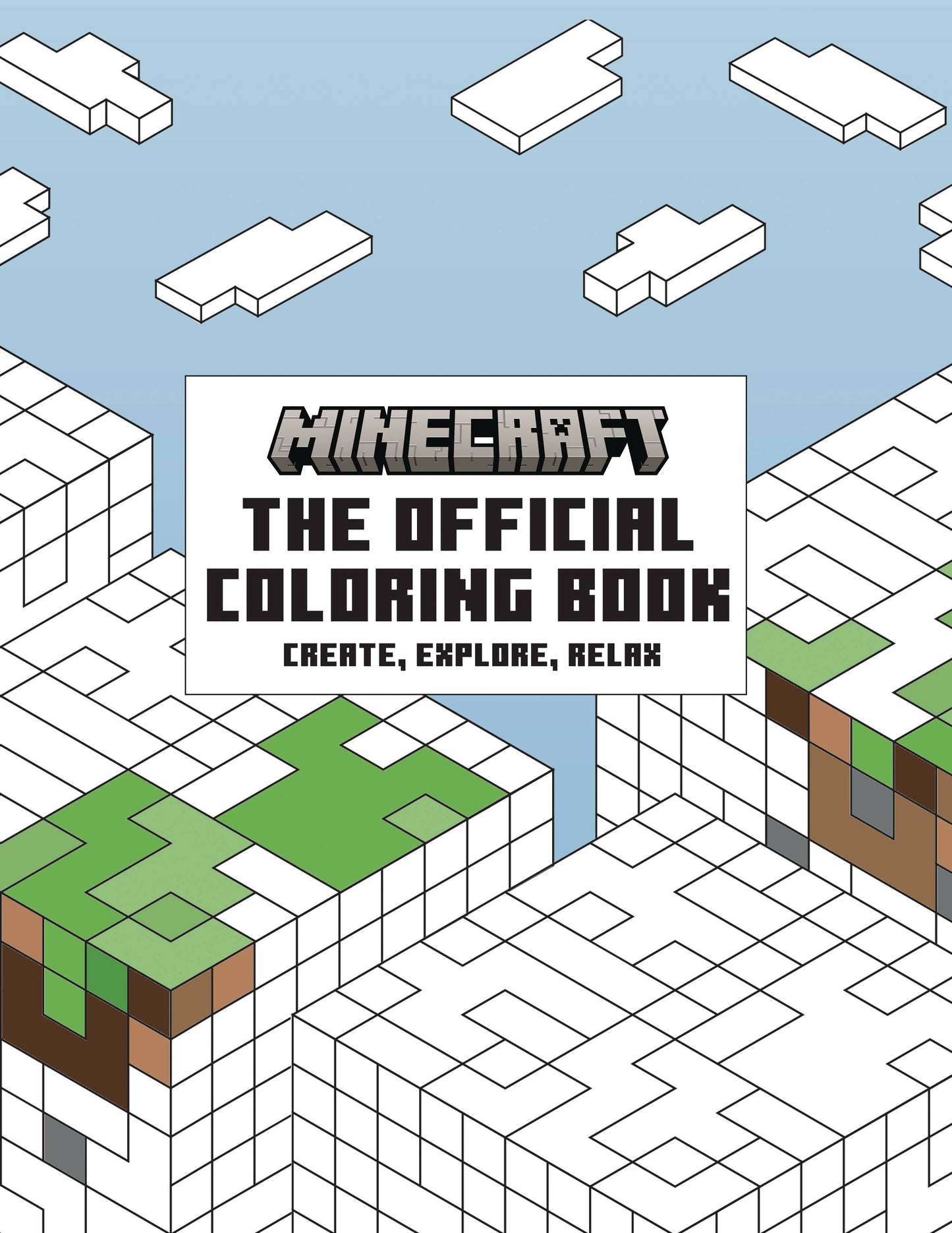 MINECRAFT OFFICIAL COLORING BOOK (C: 0-1-0)