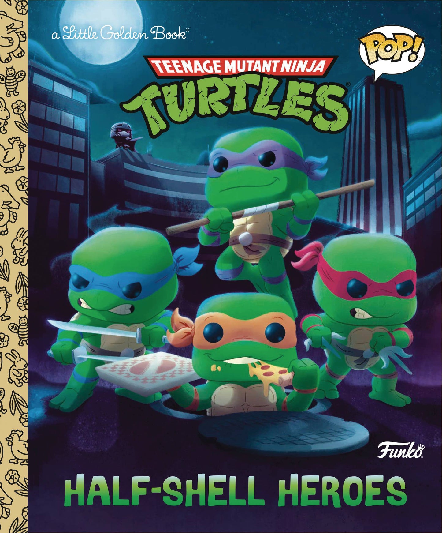 FUNKO TMNT HALF-SHELL LITTLE GOLDEN BOOK (C: 0-1-0)
