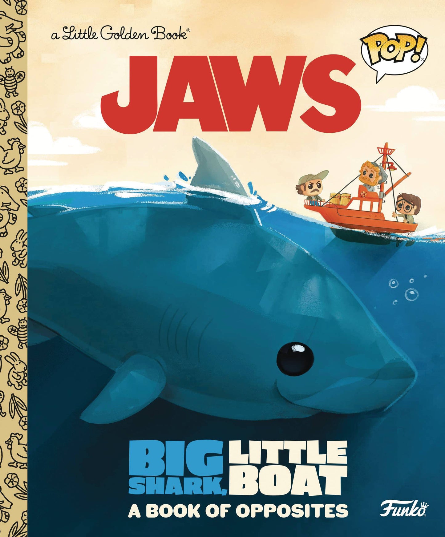 FUNKO JAWS BIG SHARK LITTLE BOAT LITTLE GOLDEN BOOK (C: 0-1-