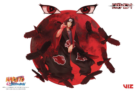 NARUTO SHIPPUDEN ITACHI UCHIHA 1/8 PVC STATUE (NET) (JUN2288