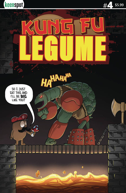 KUNG FU LEGUME #4 CVR A MICHAEL ADAMS