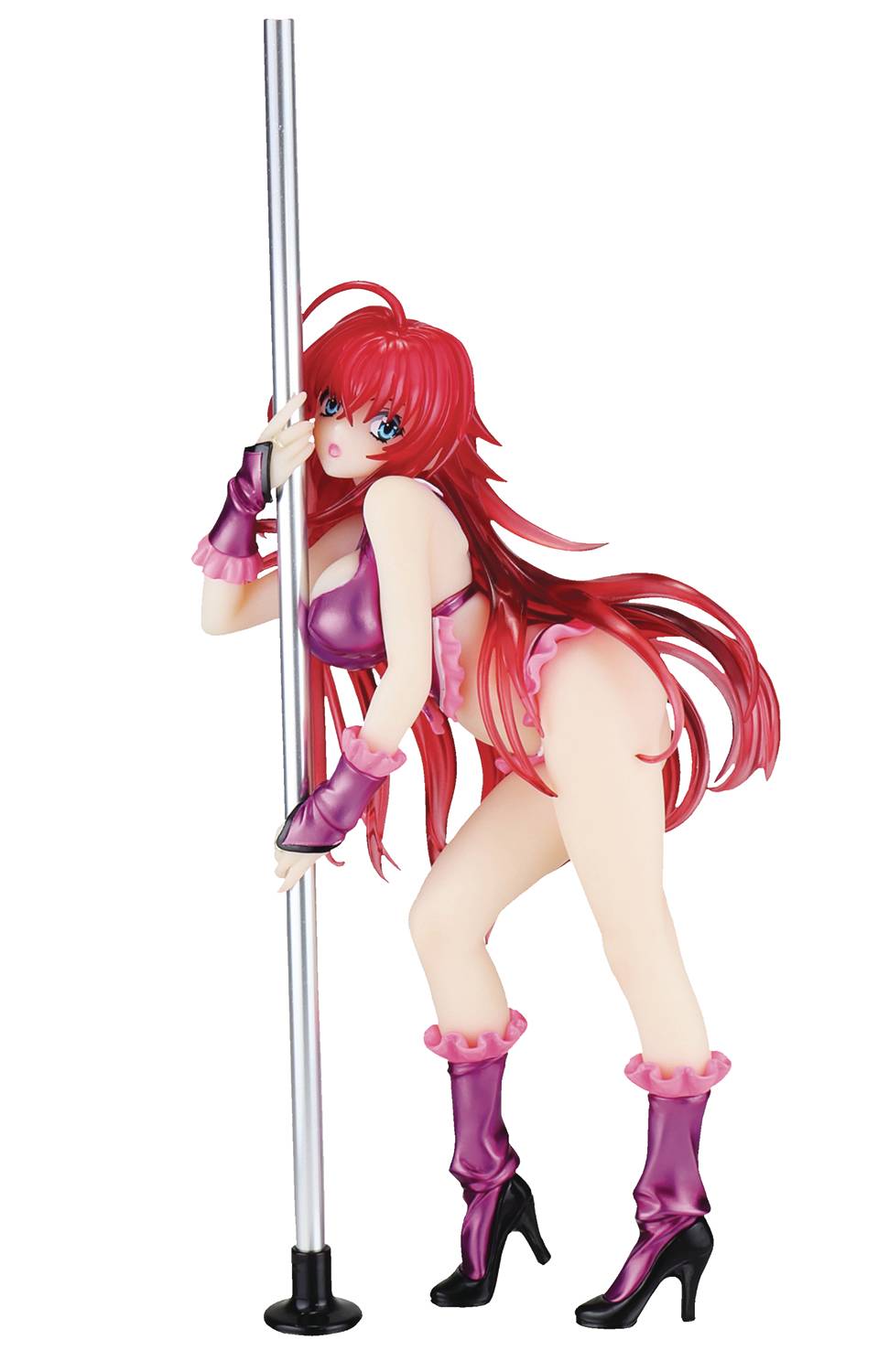 HIGH SCHOOL DXD RIAS GREMORY POLE DANCE 1/7 PVC FIG PURPLE (