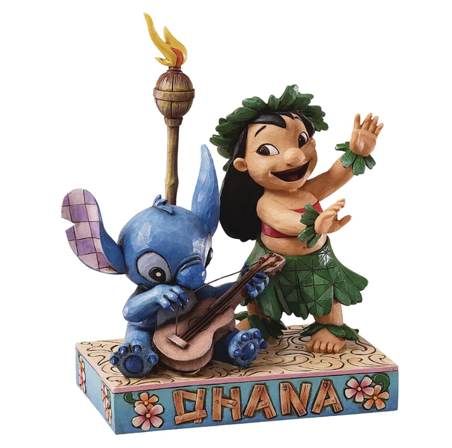 DISNEY TRADITIONS LIL & STITCH OHANA 7IN STATUE (JUN228841)