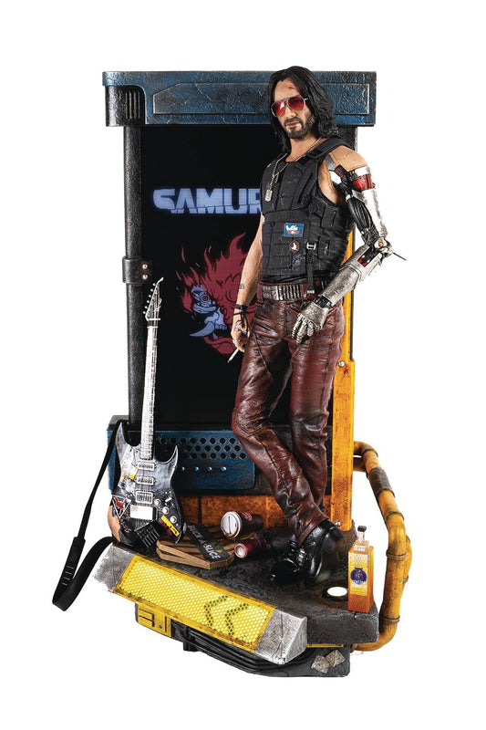 CYBERPUNK 2077 JOHNNY 1/4 SCALE DLX EDITION STATUE (NET) (JU