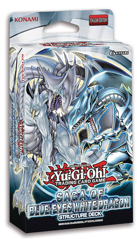 YU GI OH TCG STRUCTURE DECK BLUE EYES WHITE DRAGON (8CT) (JU