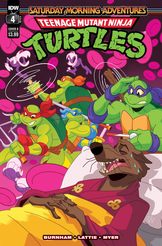 TMNT SATURDAY MORNING ADVENTURES #4 CVR B GALLOWAY