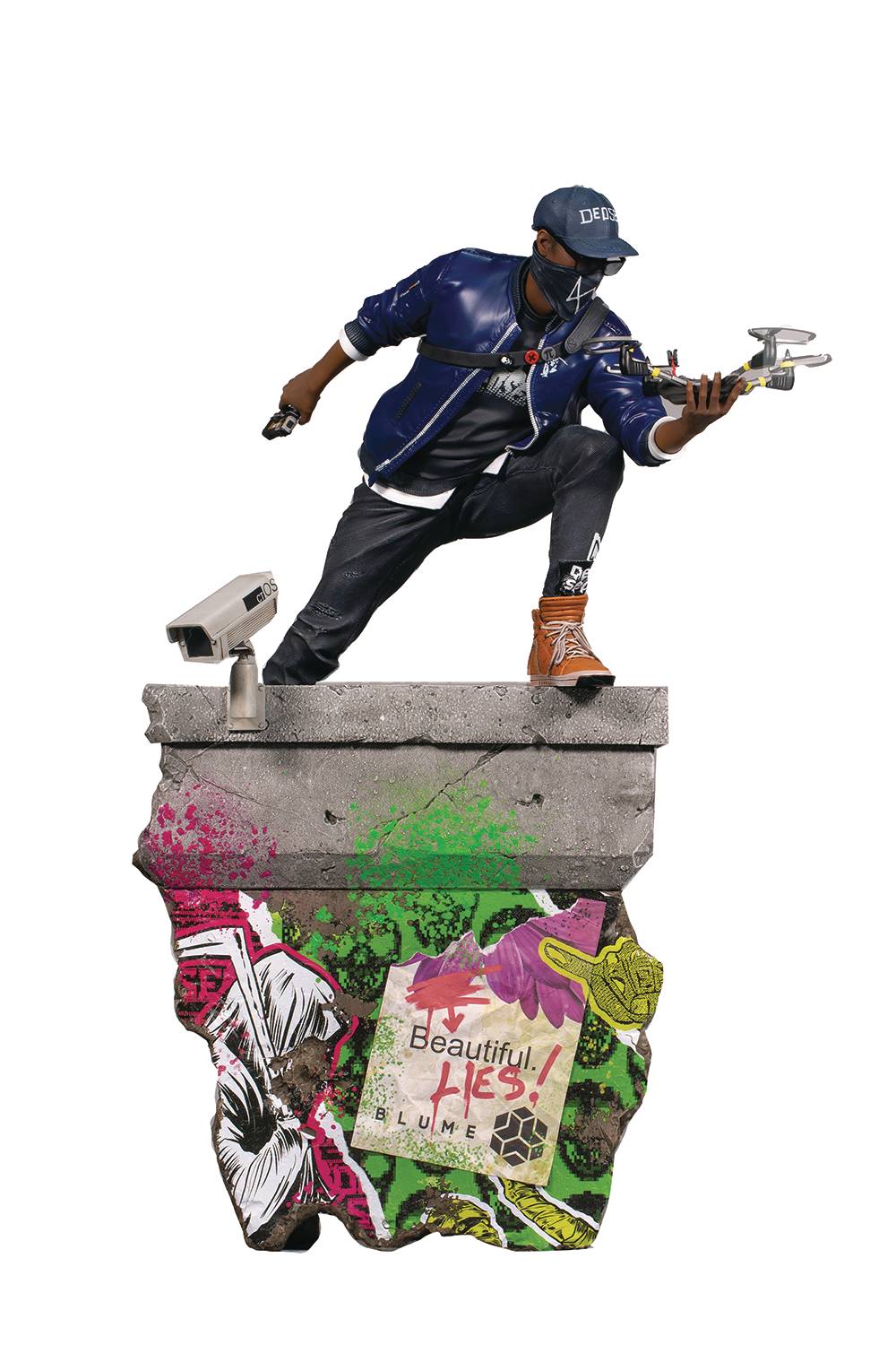 WATCH DOGS 2 MARCUS 1/4 SCALE STATUE (NET) (JUN228979) (C: 0