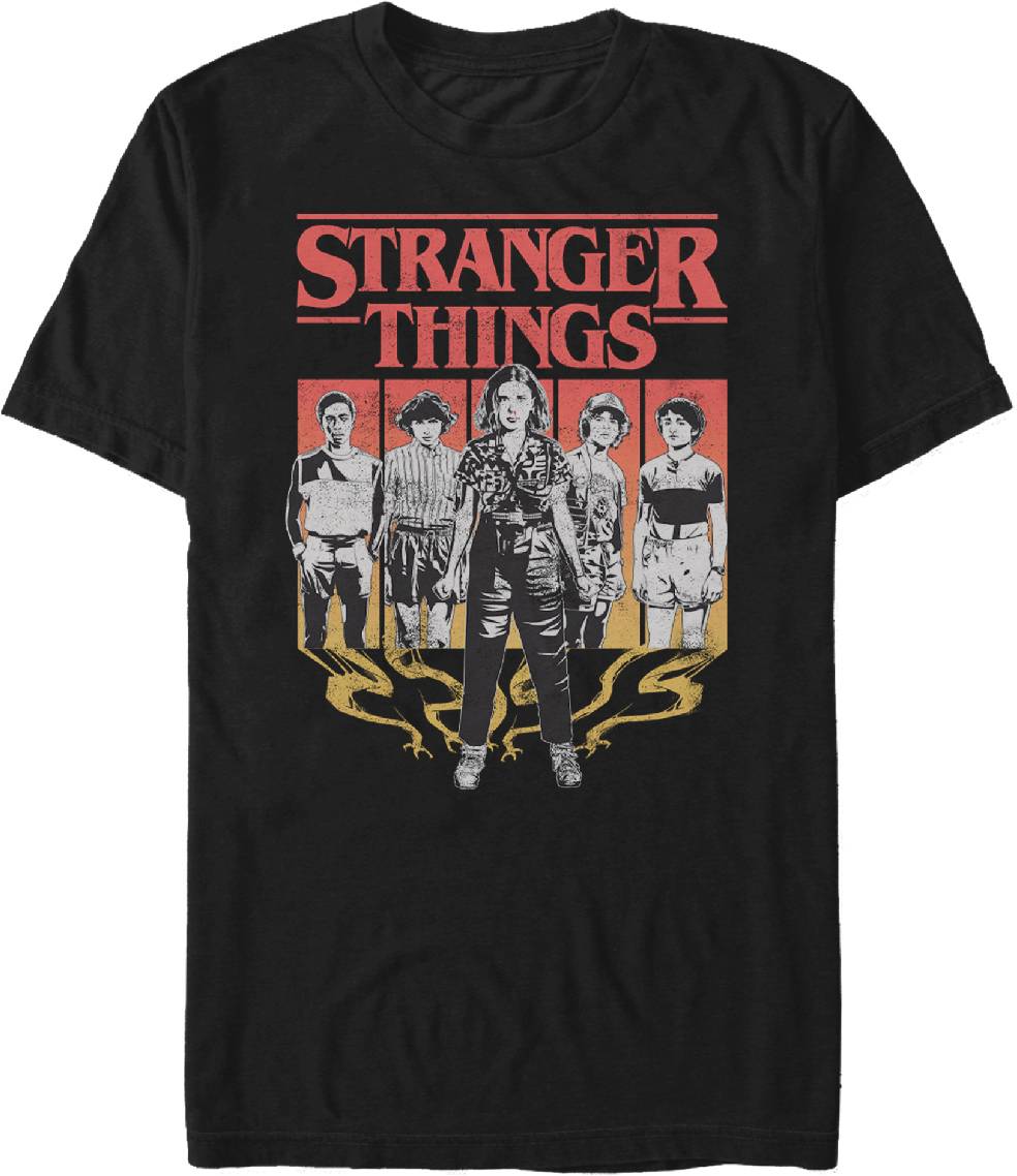 STRANGER THINGS BOXES T/S MED (C: 1-1-2)