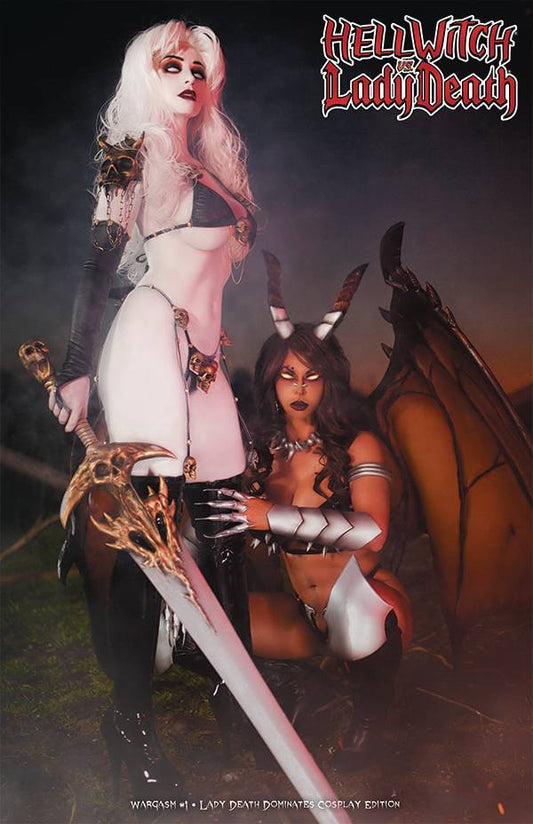 HELLWITCH VS LADY DEATH WARGASM #1 LADY DEATH COSPLAY (MR)