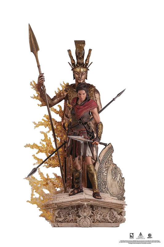 ASSASSINS CREED ANIMUS KASSANDRA 1/4 SCALE STATUE (NET) (JUN