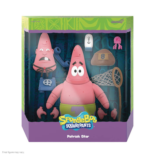 SPONGEBOB SQUAREPANTS ULTIMATES W1 PATRICK AF (NET) (JUN2290