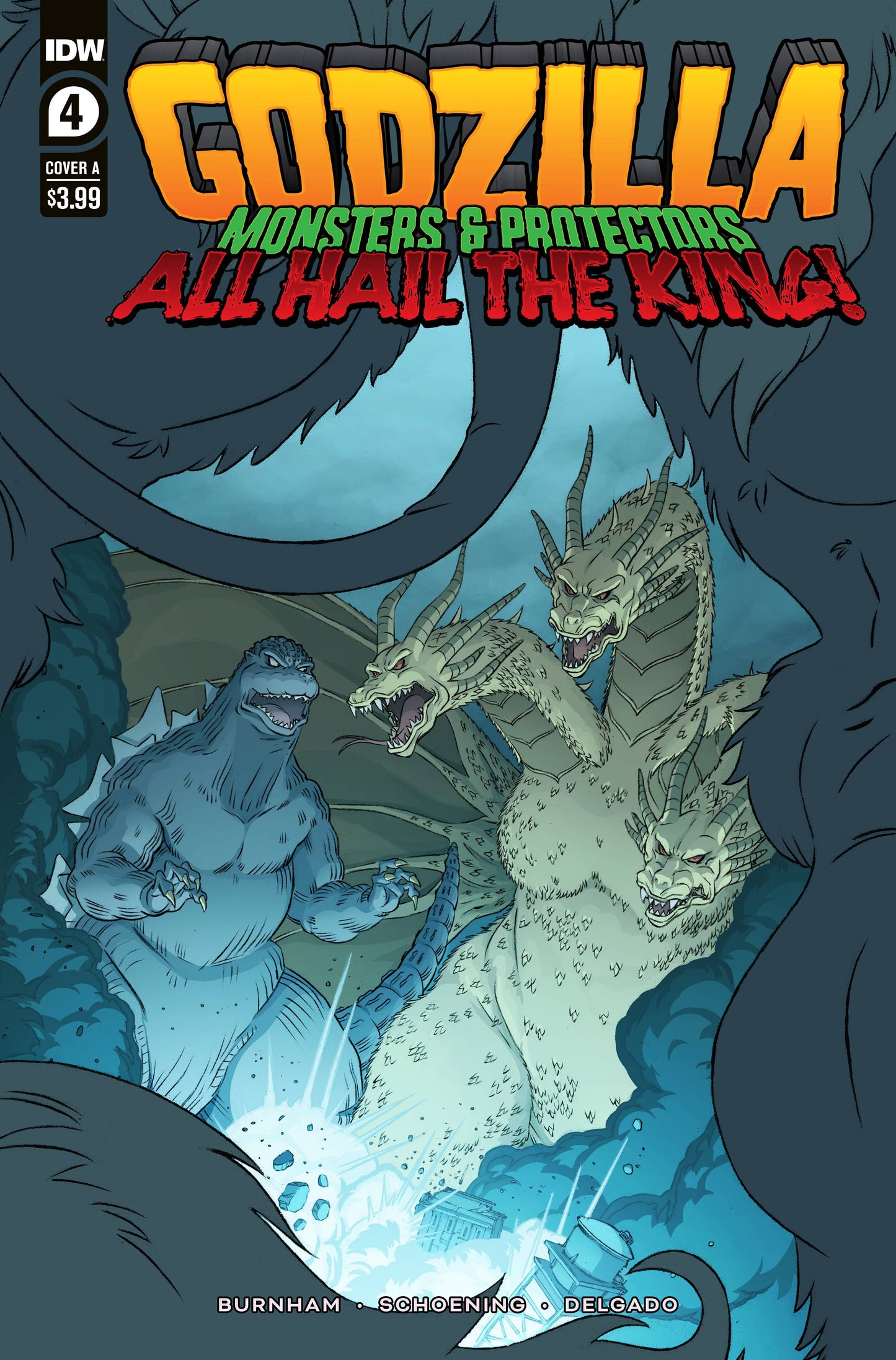 GODZILLA MONSTERS & PROTECTORS ALL HAIL KING #4 CVR A