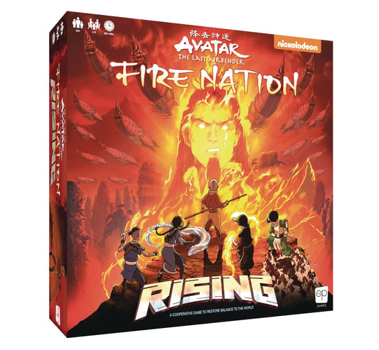 AVATAR LAST AIRBENDER FIRE NATION RISING BOARD GAME (JUN2291