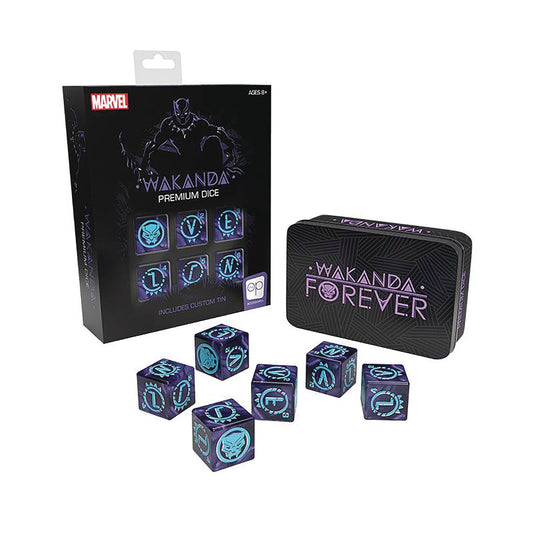 MARVEL BLACK PANTHER PREMIUM DICE (JUN229182) (C: 0-1-2)