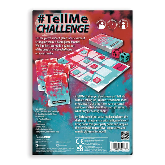 TELL ME CHALLENGE GAME (NET) (JUN229176) (C: 0-1-2)