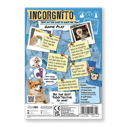 INCORGNITO GAME (NET) (JUN229174) (C: 0-1-2)