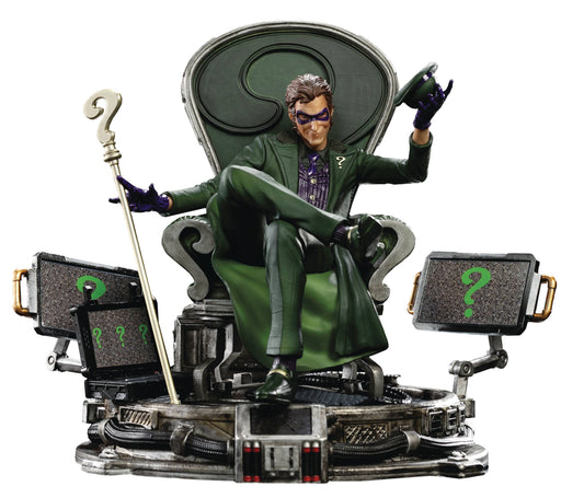 DC COMICS RIDDLER ART SCALE 1/10 STATUE (NET) (JUN229149) (C