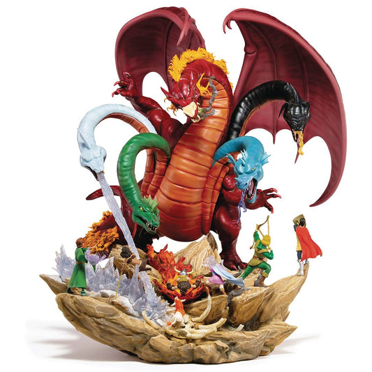 DUNGEONS & DRAGONS TIAMAT BATTLE DEMI ART SCALE 1/20 DIORAMA