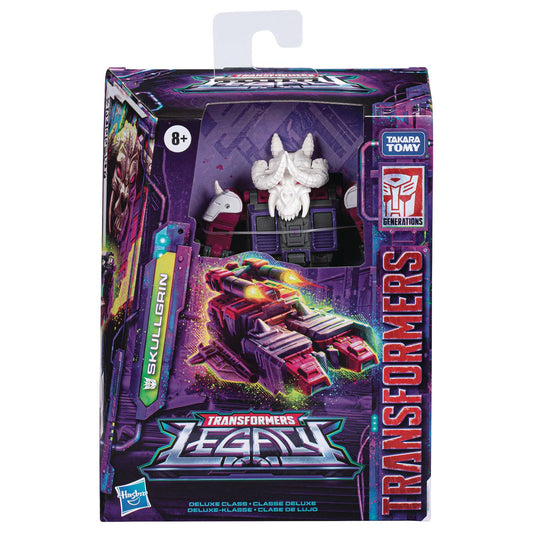 TRANSFORMERS GEN LEGACY DLX SKULLGRIN AF CS (NET) (JUN229228