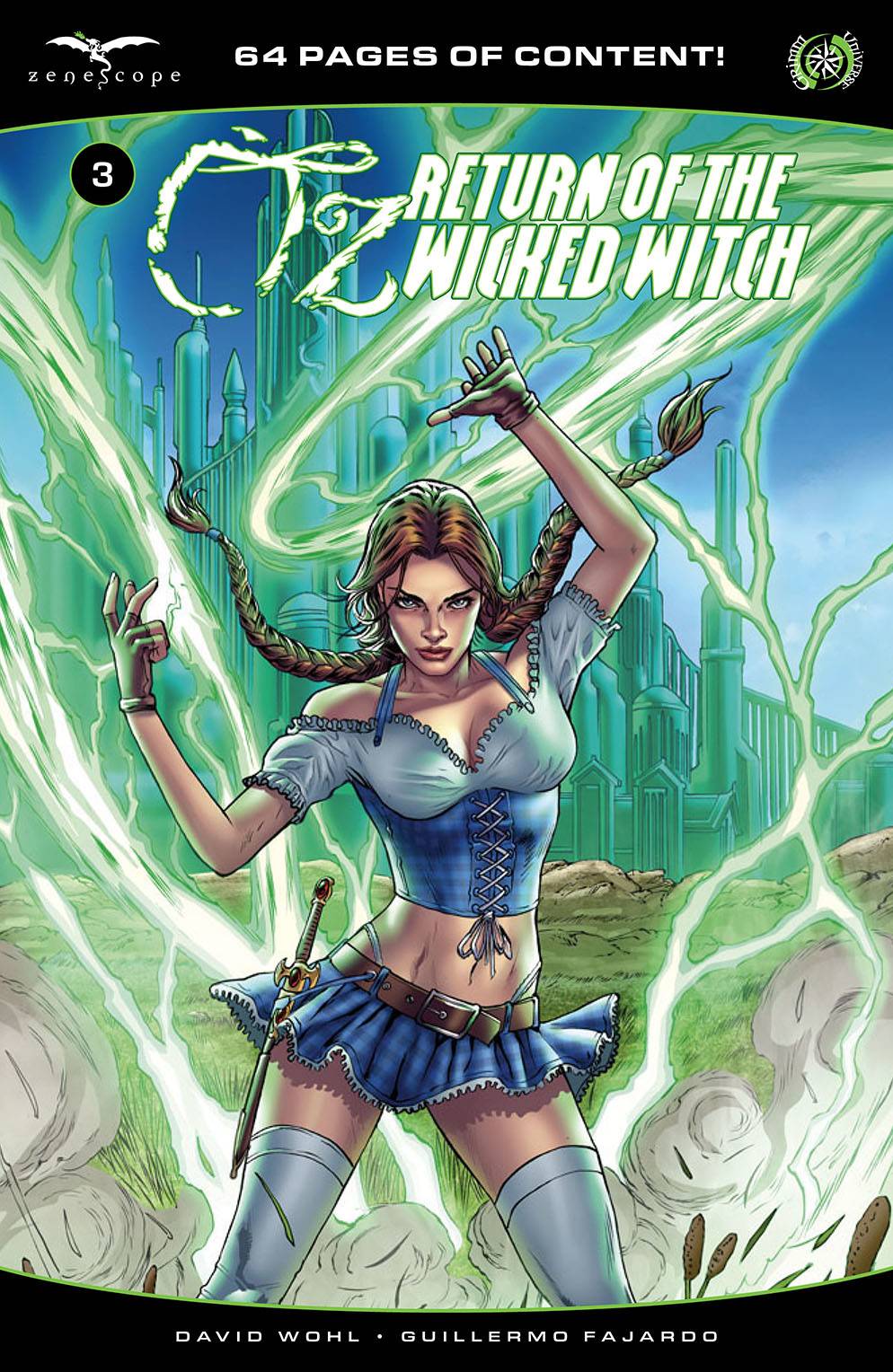 OZ RETURN OF WICKED WITCH #3 (OF 3) CVR A VITORINO