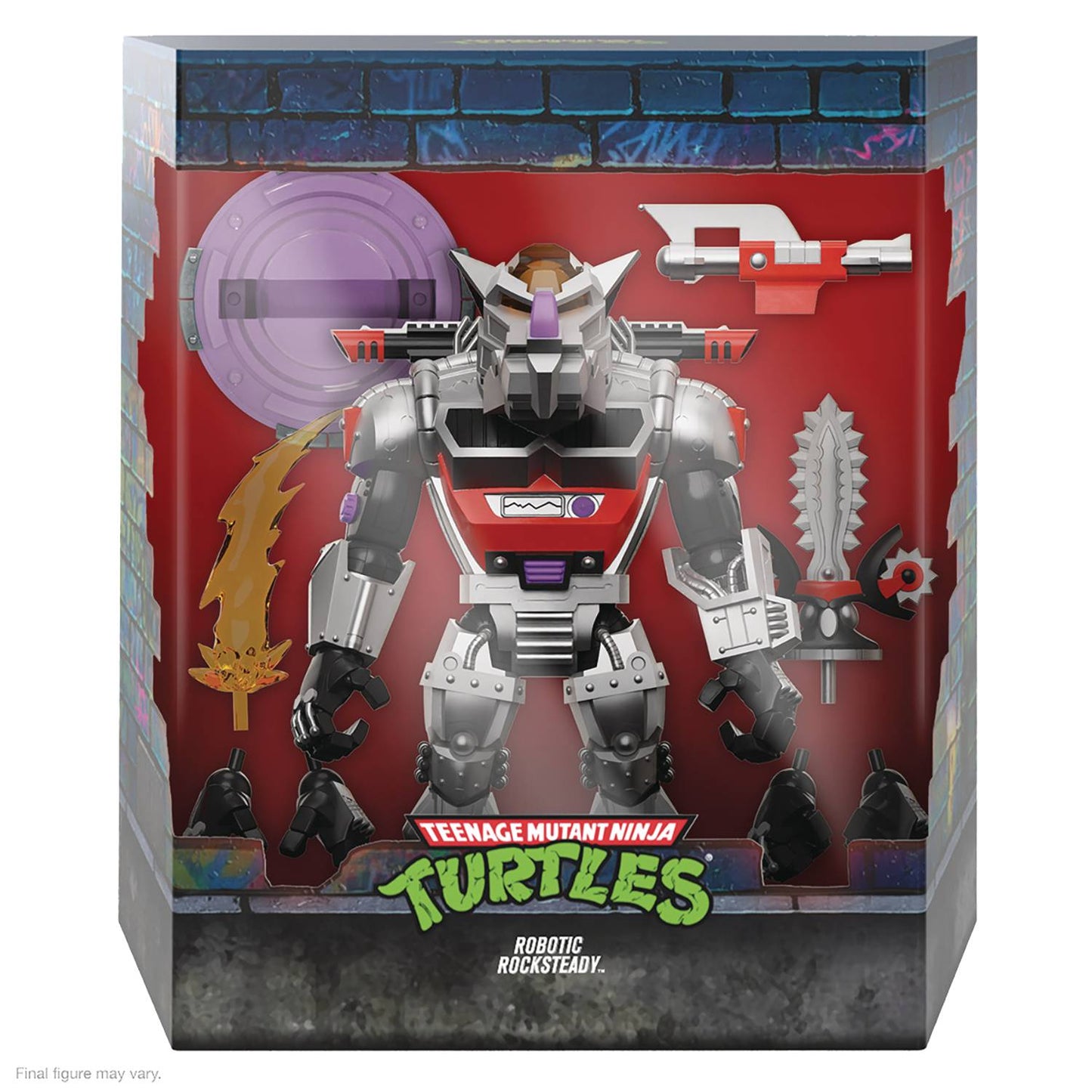 TMNT ULTIMATES W8 ROBOT ROCKSTEADY AF (NET) (JUN229274) (C: