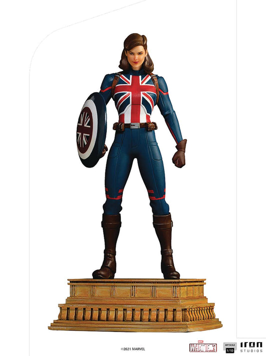 MARVEL WHAT IF CAPTAIN CARTER ART SCALE 1/10 STATUE (NET) (J