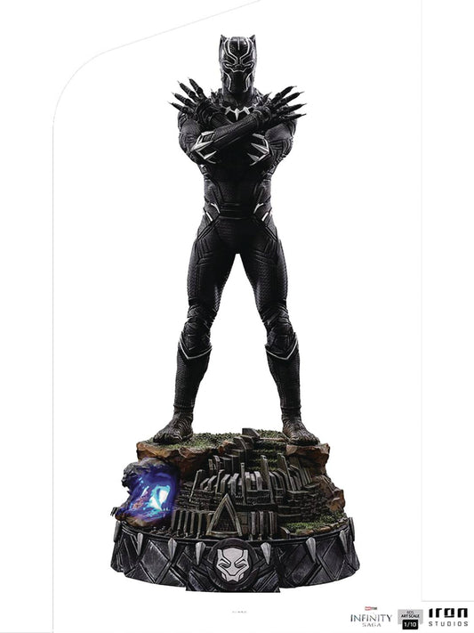 MARVEL AVENGERS INF SG BLACK PANTHER DLX ART SCALE 1/10 STAT