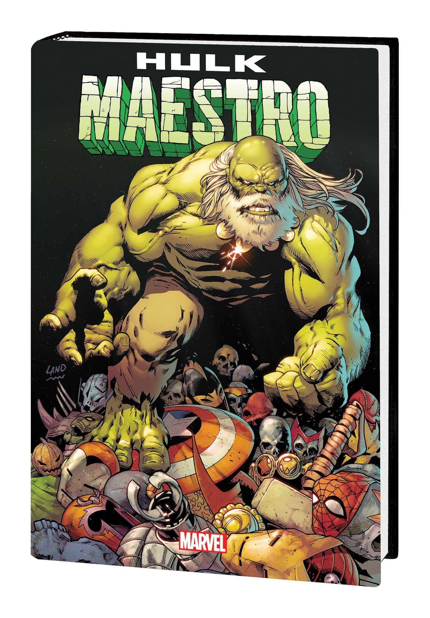 MAESTRO BY PETER DAVID OMNIBUS HC LAND DM VAR