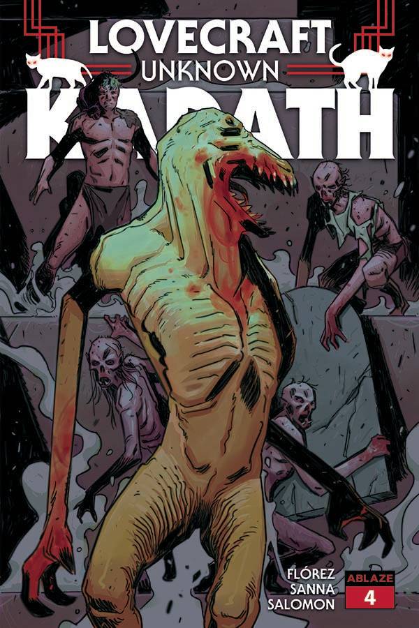 LOVECRAFT UNKNOWN KADATH #4 CVR A SALOMON (MR)